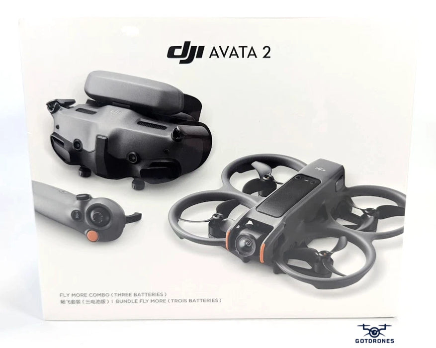 DJI Avata 2 Fly More Combo w Goggles3/MC3