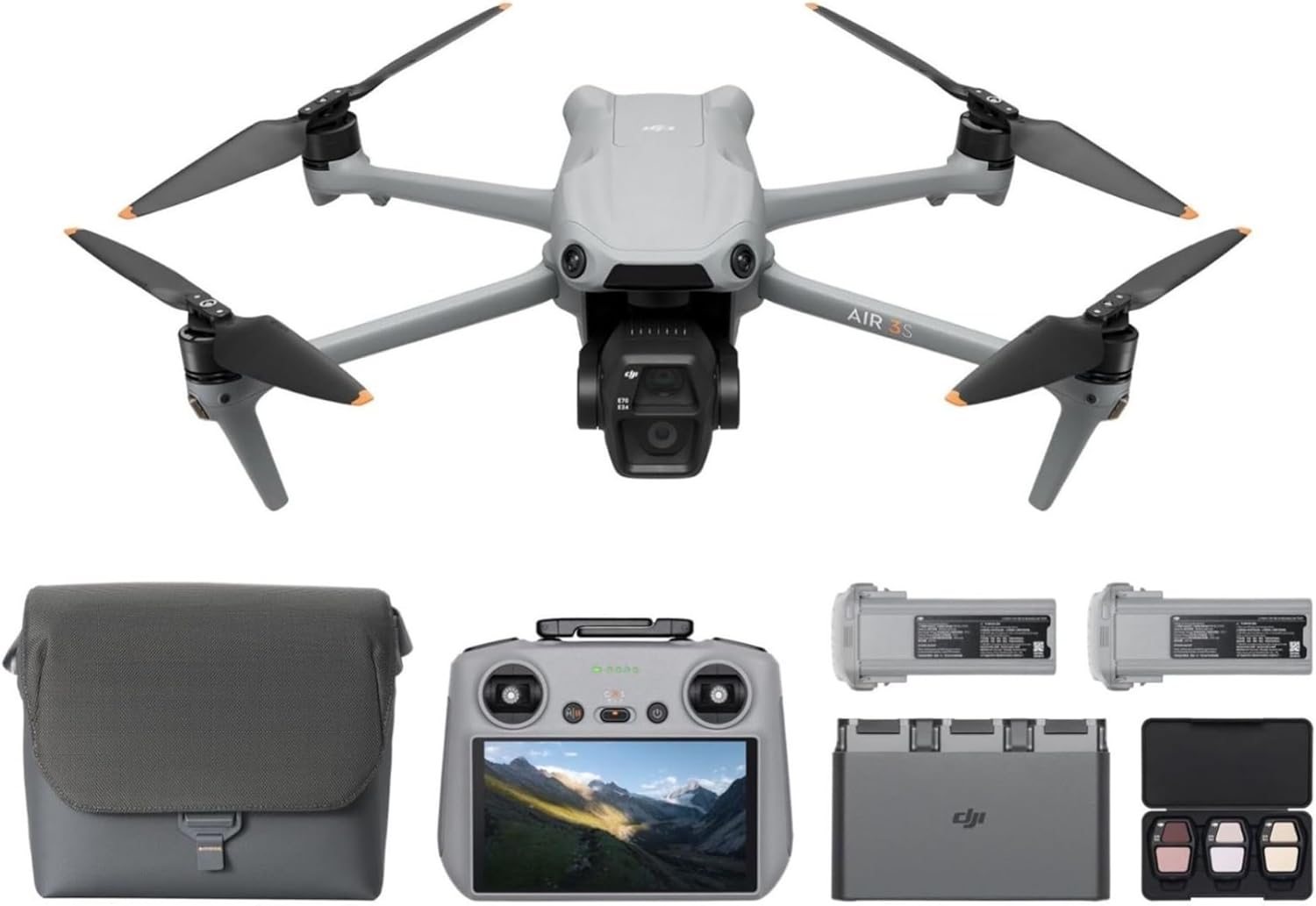 DJI Air 3S Fly More Combo with RC2 Remote