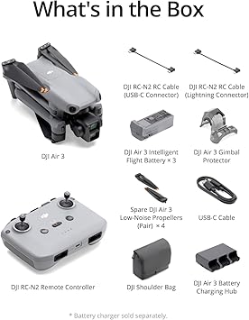 DJI Air 3 Fly More Combo With RC-N2