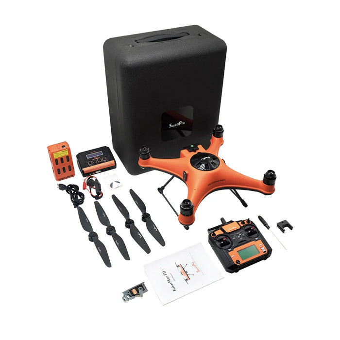 SwellPro Fisherman FD1+ Waterproof Fishing Drone with Dual Bait Release and Remote ID module (No Camera)