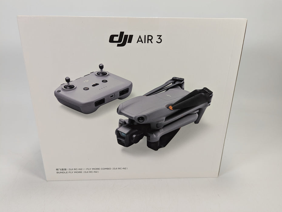 DJI Air 3 Fly More Combo RETAIL BOX ONLY-READ DESCRIPTION!