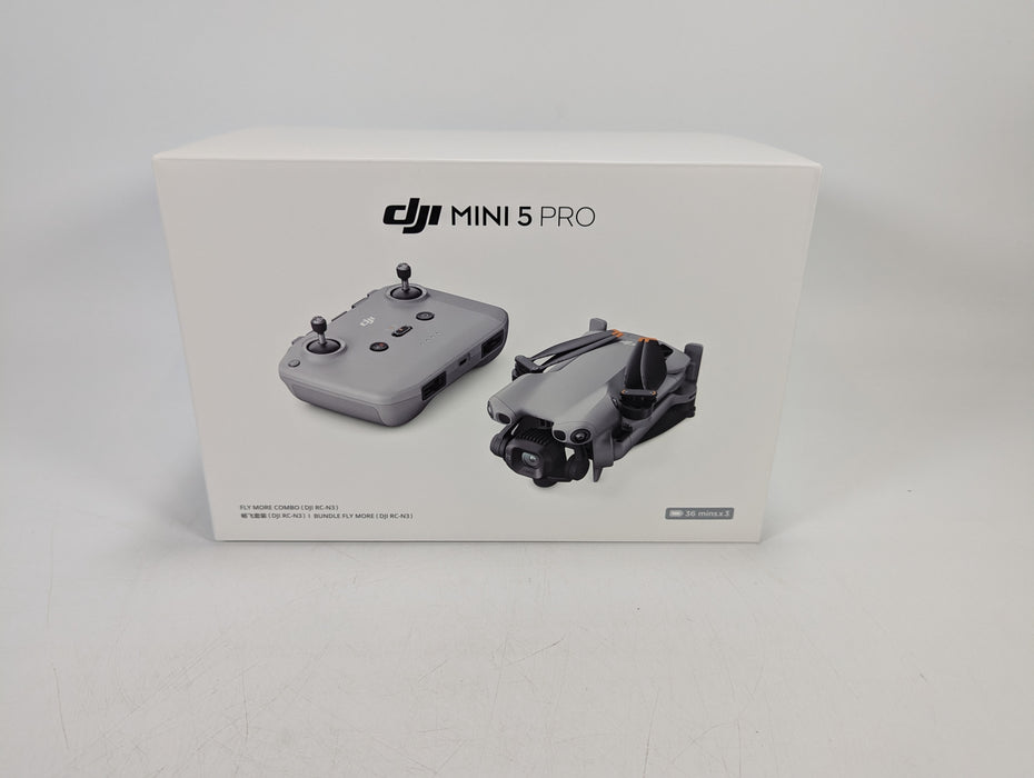 DJI Mini 5 Pro Fly More Combo RC-N3 RETAIL BOX ONLY!- READ DESCRIPTION