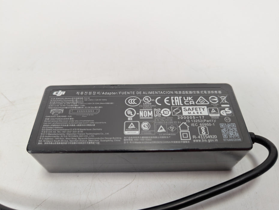 Genuine DJI Air 2/2S Power Adapter with AC Cable