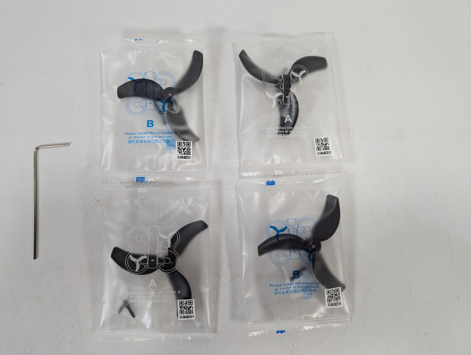 Genuine New DJI Avata 2 Propellers with Prop driver included.