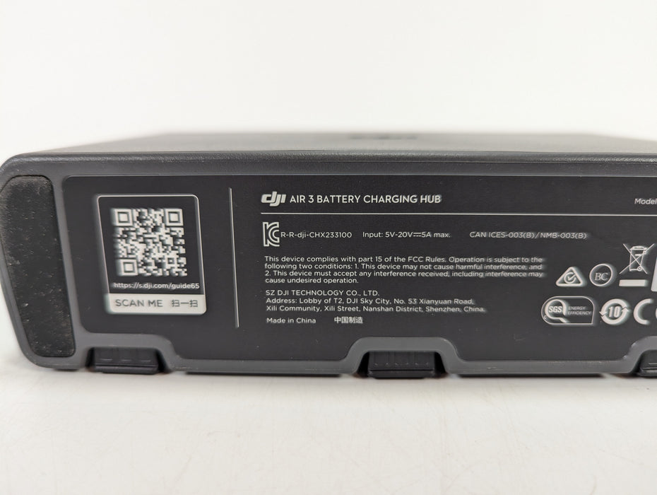 Genuine DJI Air 3/3S Fly More Battery Charging Hub
