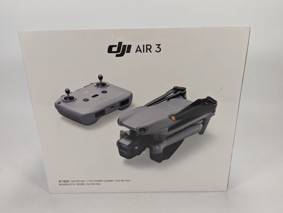 Brand New DJI Air 3 Fly More Combo with RC-N2 Remote
