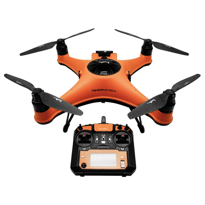 SwellPro Fisherman FD1+ Waterproof Fishing Drone with Dual Bait Release and Remote ID module (No Camera)