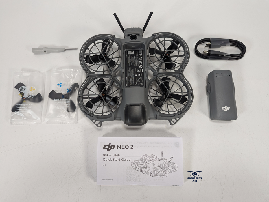 Brand New DJI Neo 2 Drone and Battery-Open Box