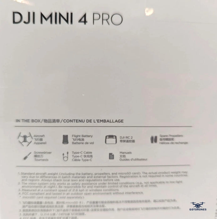 DJI Mini 4 Pro with RC2